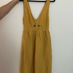 Zara summer dress with pockets, US M